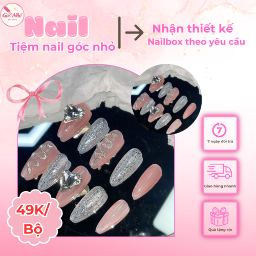 Nail Box Lấp Lánh Kiêu Sa