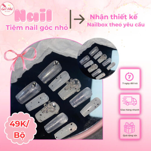 Mẫu nail đẹp cho cô dâu